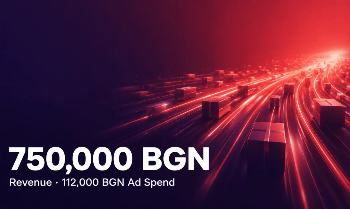Facebook – E-Commerce – BGN 750,000 turnover / BGN 112,000 advertising budget